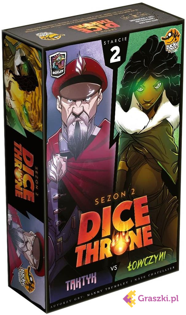 Dice Throne: Starcie 2 - Taktyk vs Łowczyni (Sezon 2)